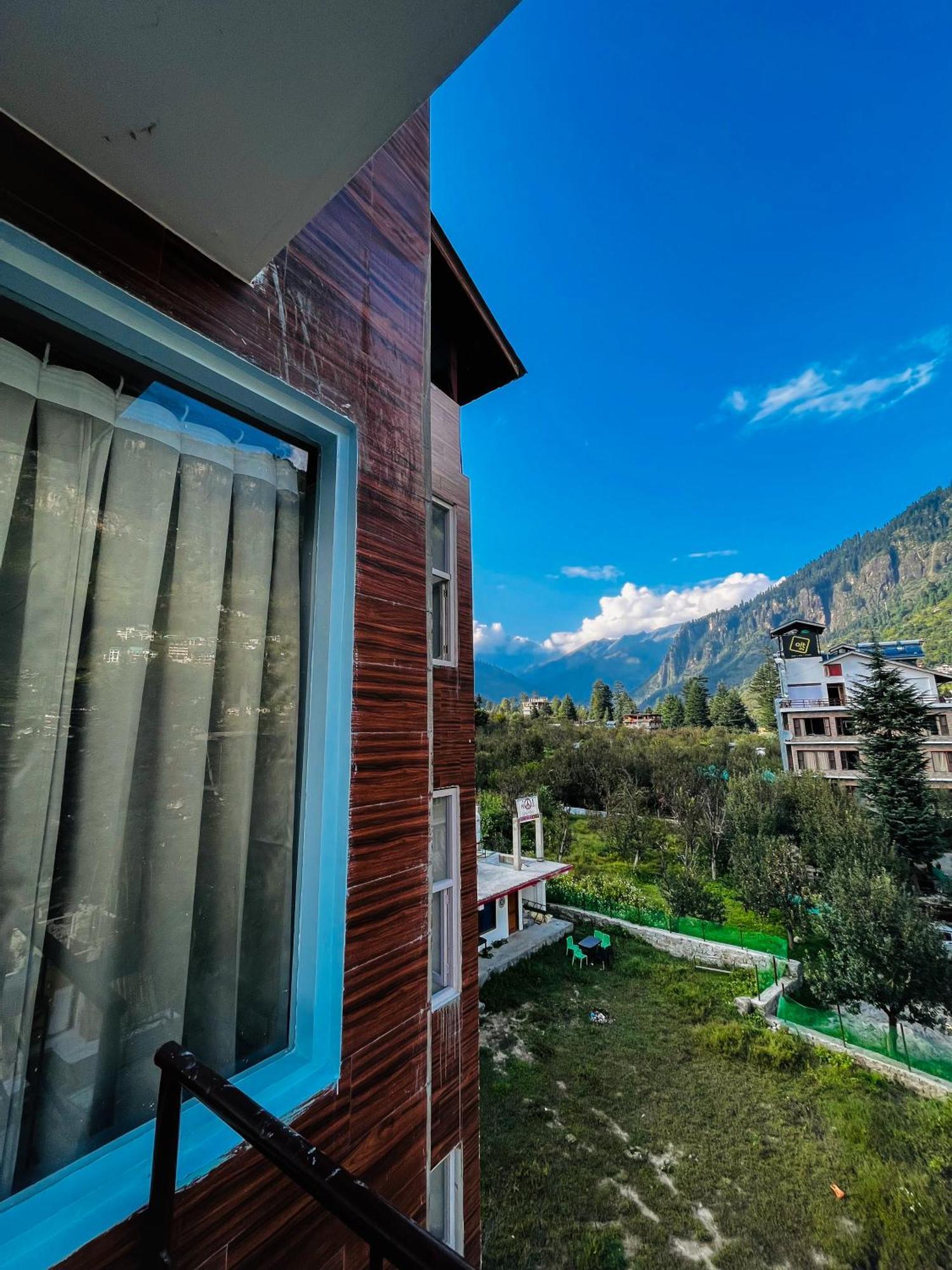 Hotel Apple Flower Manāli Exterior foto
